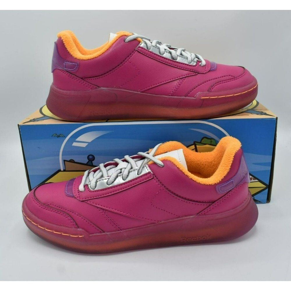 Reebok X‎ The Jetsons Club C Legacy Mens 8.5 Womens 10 Pink Sneaker Shoes GZ6421